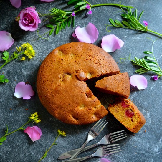 Cherry Almond Cake