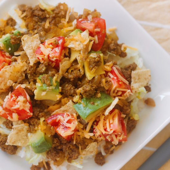 Japanese Taco Rice