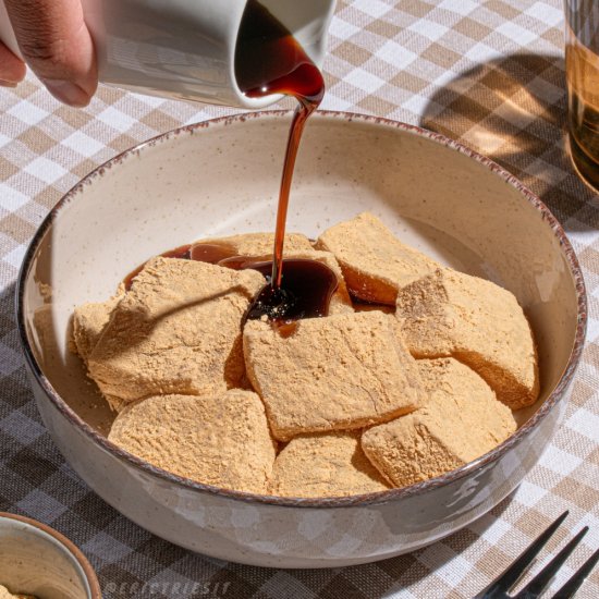 Japanese Warabi Mochi(with tapioca)