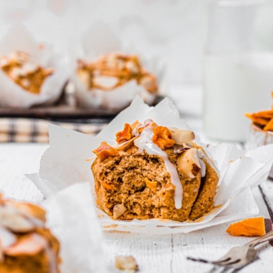 Coconut Mango Brazil Nut Muffins