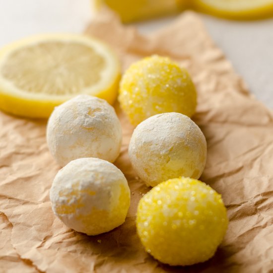 lemon truffles