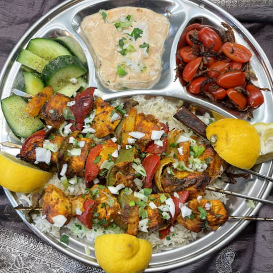 Chicken Tikka Kebabs