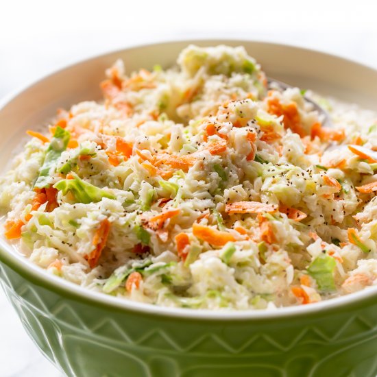 Creamy Coleslaw Recipe