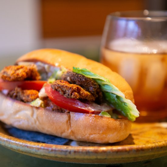 Oyster Mushroom Po’Boy