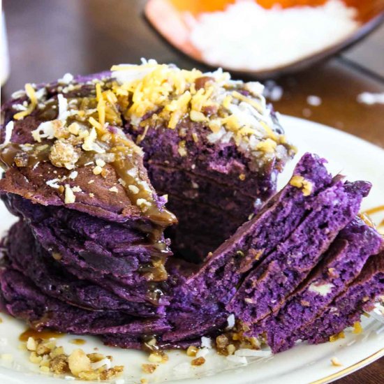 Ube Pancakes