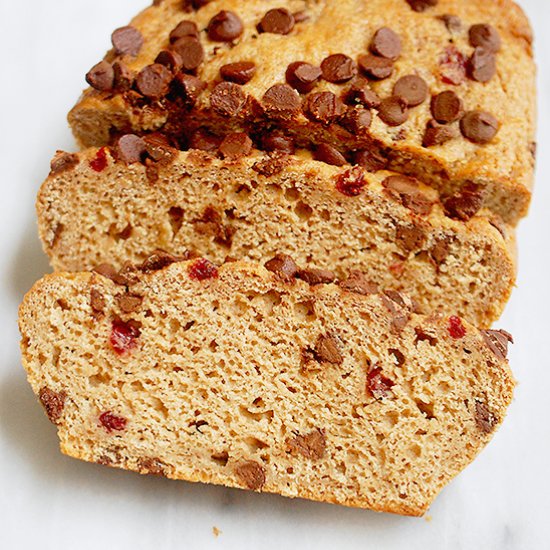 Cranberry chocolate chip bread