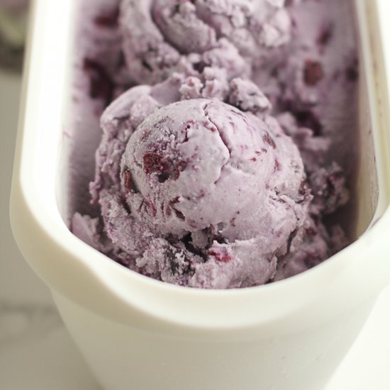 Blueberry Ice Cream Recipe