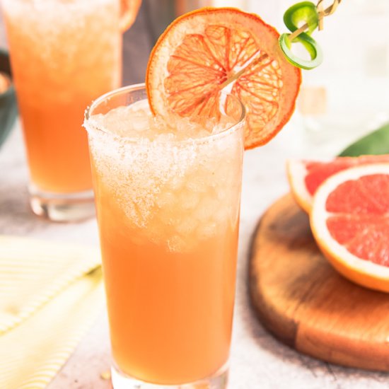 Spicy Paloma Cocktail