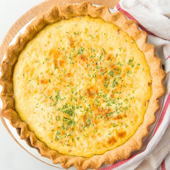 Easy Quiche Lorraine