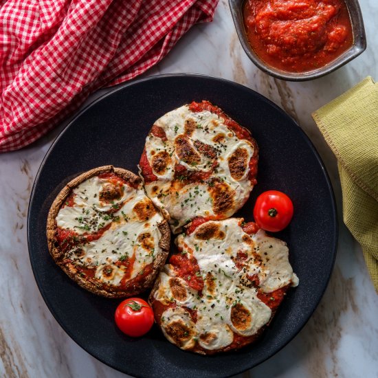 Personal Portobello Mushroom Pizza