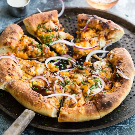 BBQ Chicken Skillet Pizza