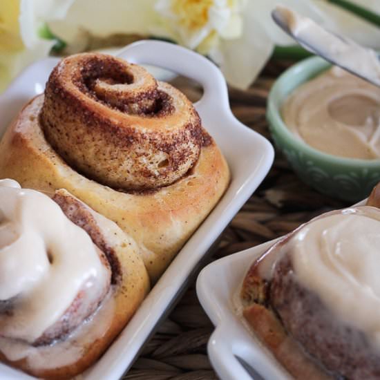 Brioche Cinnamon Rolls