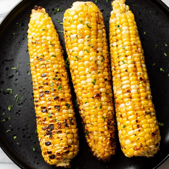 grilled corn on the cob