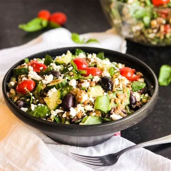 Greek Lentil Salad