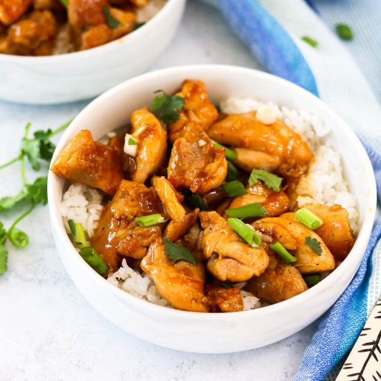 Healthy Orange Chicken