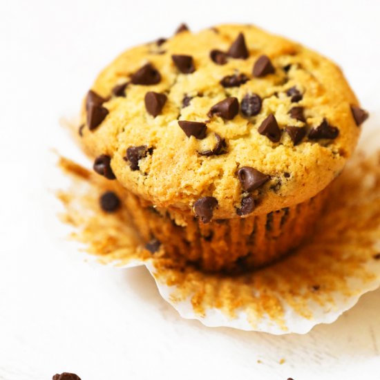 Chocolate Chip Muffins without Milk