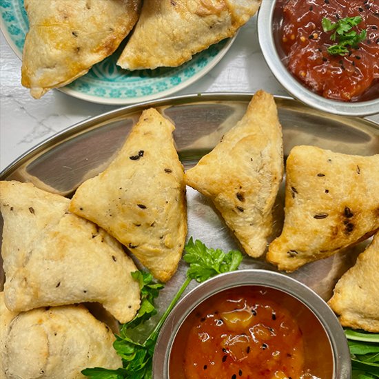 Gluten-Free Vegetable Samosas