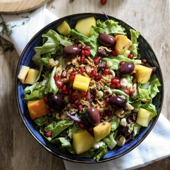 Mango Pomegranate Green Lettuce Sal