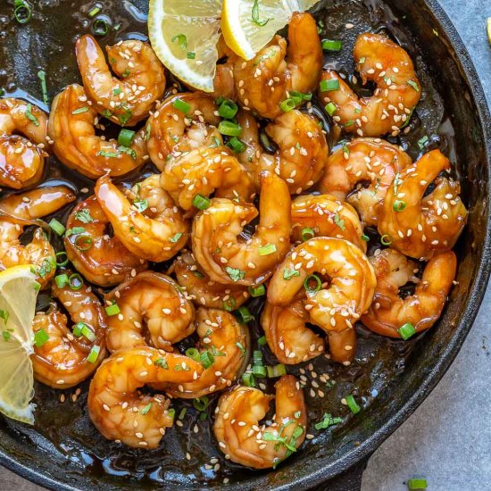 HONEY GARLIC SHRIMP