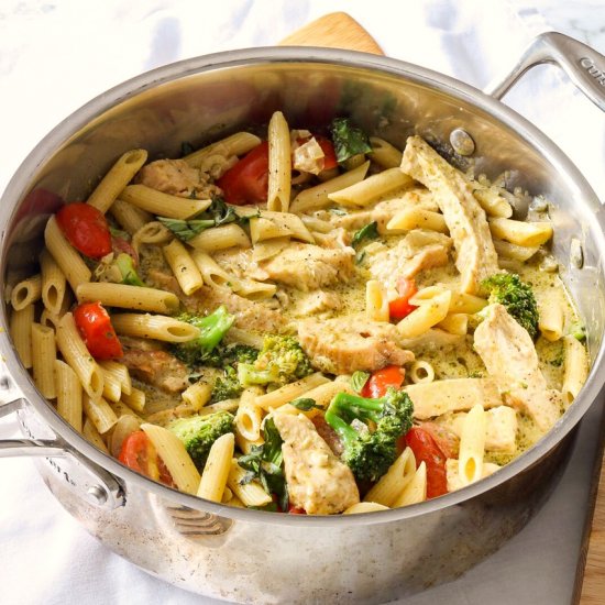 Chicken Pesto Pasta