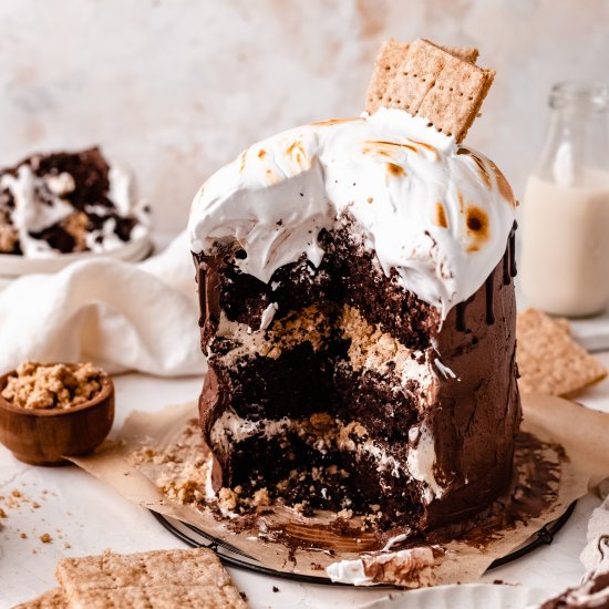 Ultimate S’mores Cake