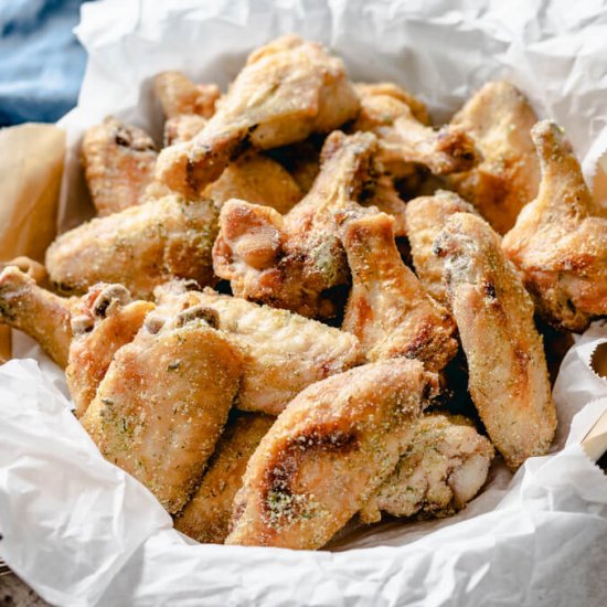 Tangy Ranch Chicken Wings