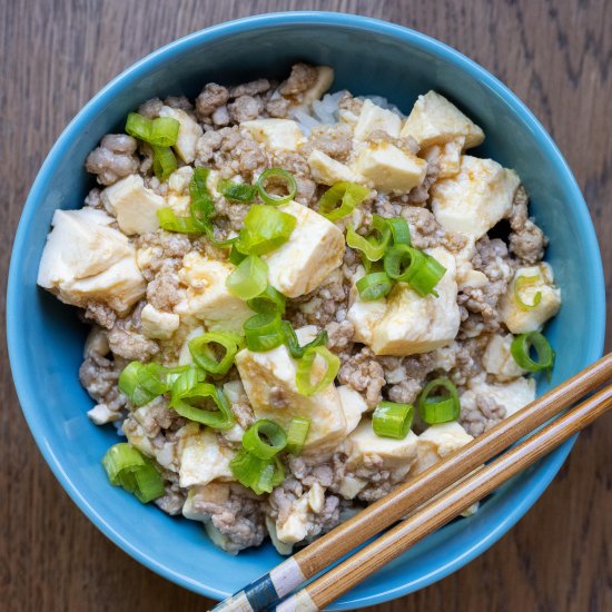 Ground Pork Mapo Tofu