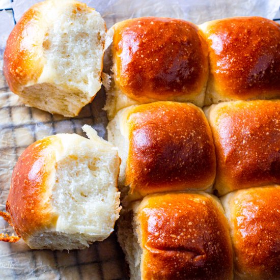 Homemade Ladi Pav: Indian pav buns