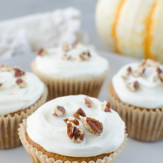 Pumpkin Spice Cupcakes