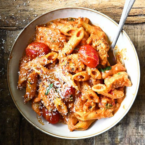 Creamy Chicken all’Arrabbiata