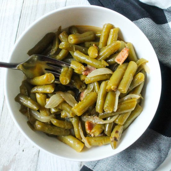 Stovetop Southern Green Beans