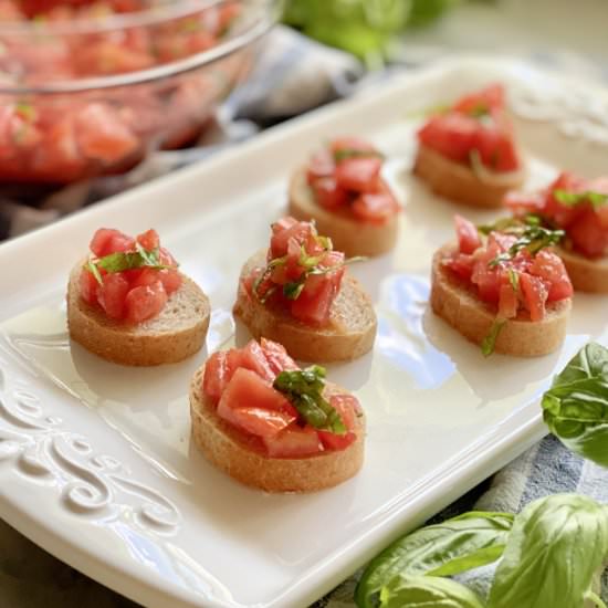 Italian Bruschetta Recipe