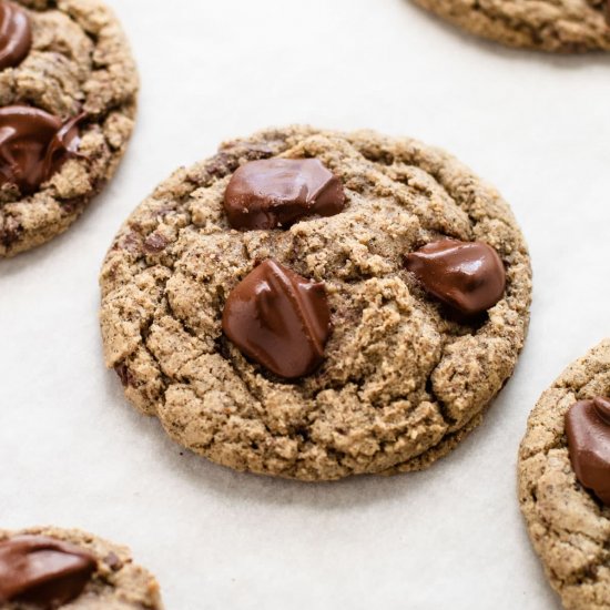 Buckwheat Chocolate Chip Cookies