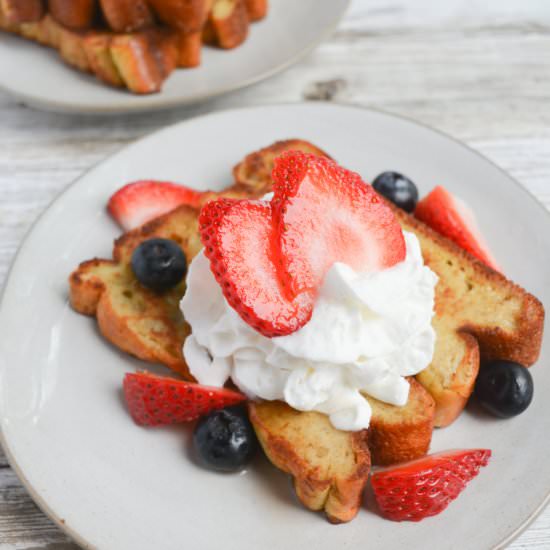 keto french toast sticks