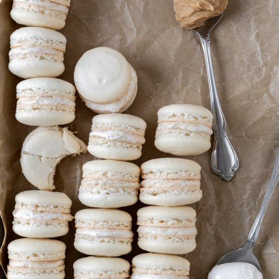 Fluffer Nutter Macarons