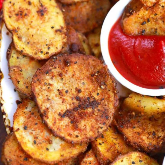 Air Fryer Potato Chips