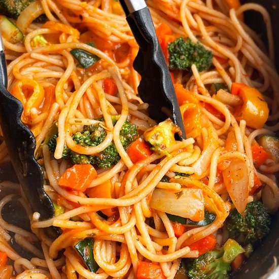 Instant Pot Vegetable Pasta