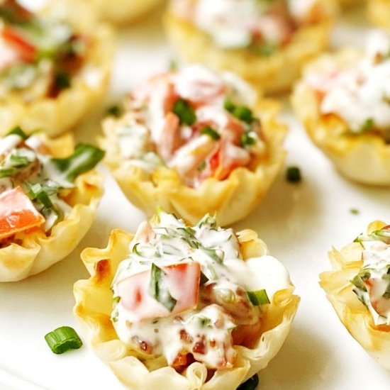 BLT Appetizer Cups