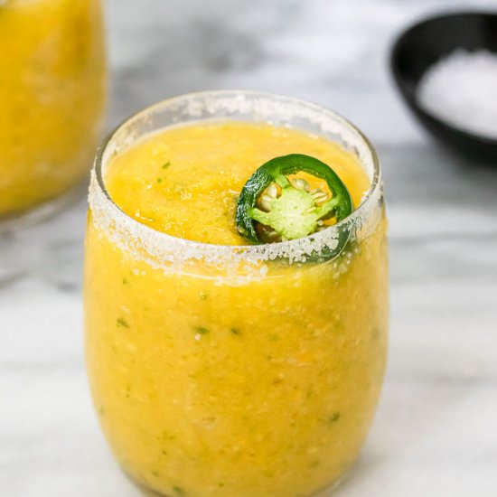 Frozen Spicy Mango Margarita