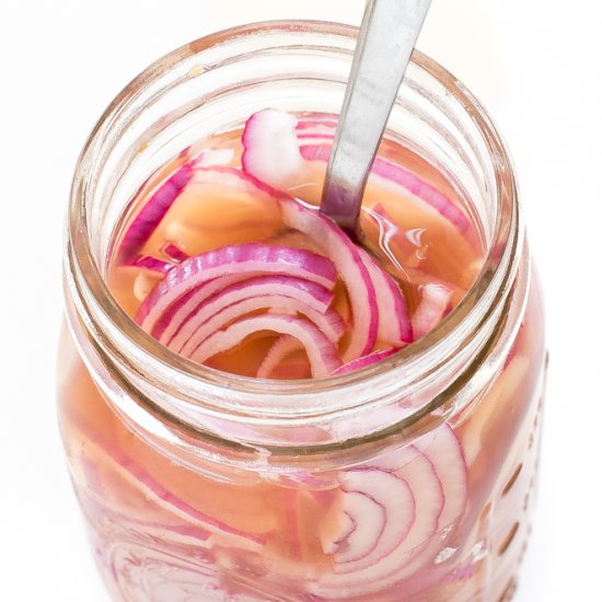 Quick Pickled Red Onions