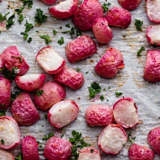 Roasted Radishes