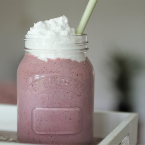 Cherry Bakewell Milkshake Recipe