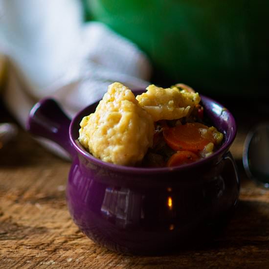 Hatch Chile Chicken & Dumplings