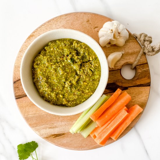 Pistachio pesto