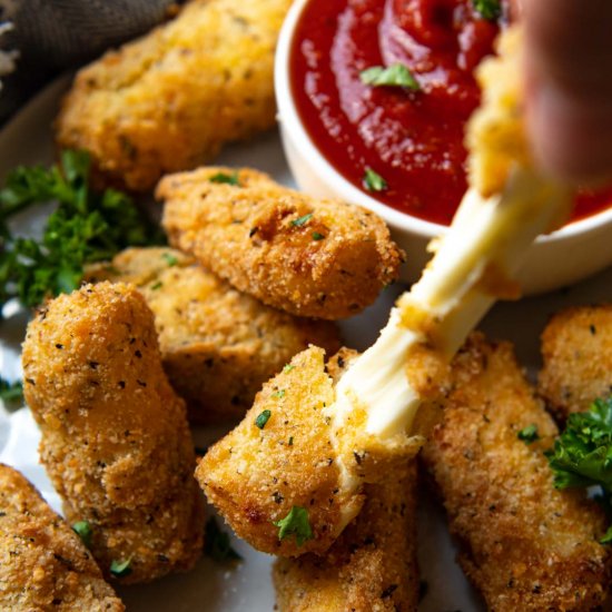 Gluten Free Mozzarella Sticks