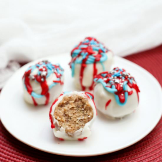 Patriotic Cake Balls