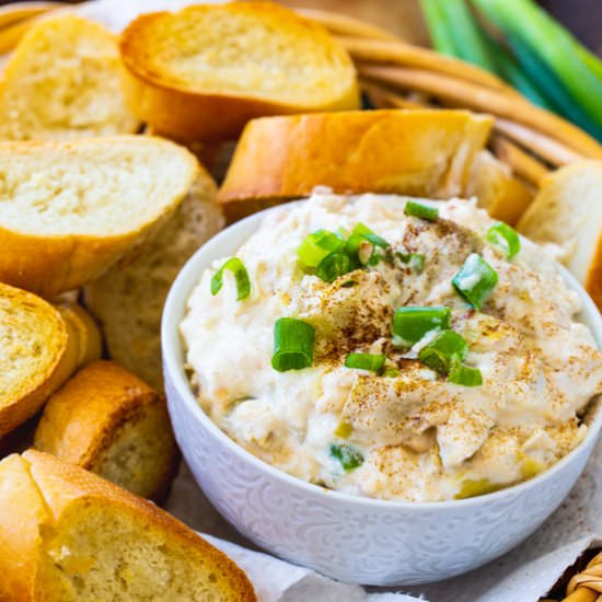 Crock Pot Crab Artichoke Dip