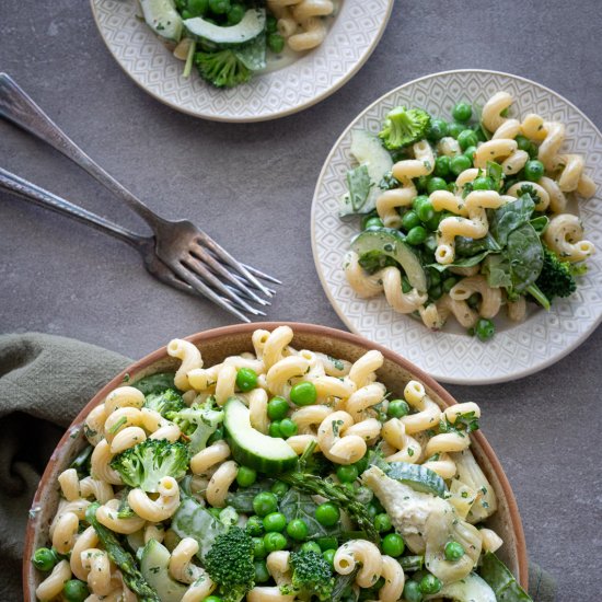 Green Goddess Pasta Salad