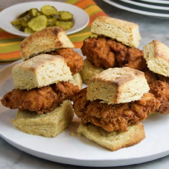 Fried Chicken Biscuits