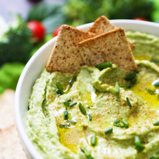 Spinach Hummus Recipe